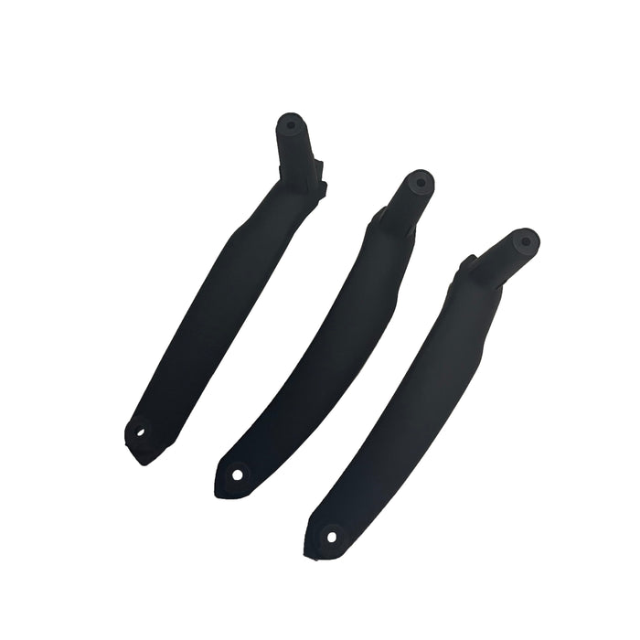 Griffe 3er Set Träger Zuziehgriff Schwarz für BMW X5 e70 / X6 e71