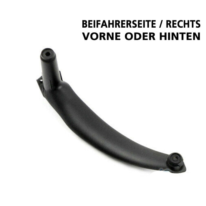 Griff Träger Zuziehgriff Schwarz Vorne Hinten Beifahrerseite für BMW X5 e70 / X6