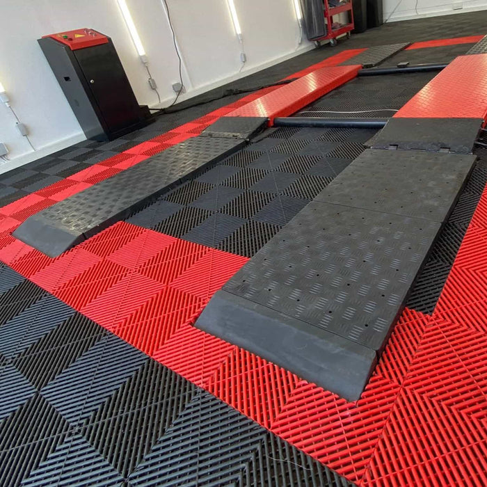 Auffahrrampen 2er SET für Scherenhebebühne