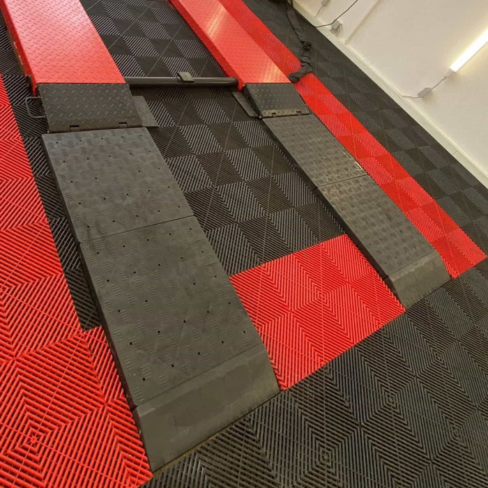 Auffahrrampen 2er SET für Scherenhebebühne