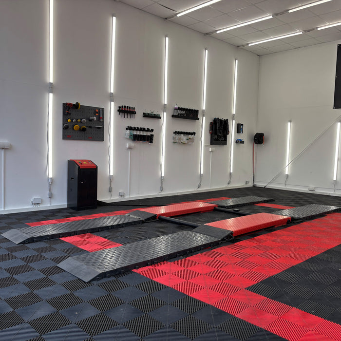 Auffahrrampen 4er SET XL für Scherenhebebühne