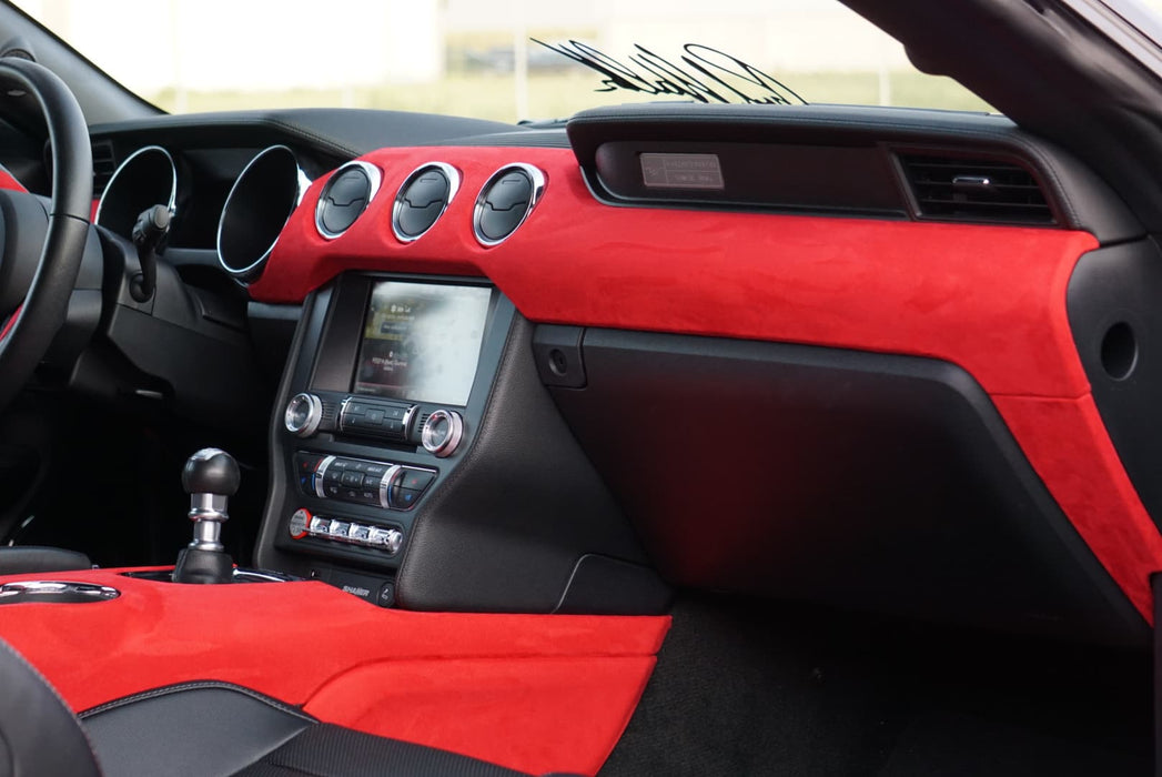 Selbstklebender Premium Mikrofaserstoff - Folie - Beige und Braun Farbtöne - Car Wrapping Folie